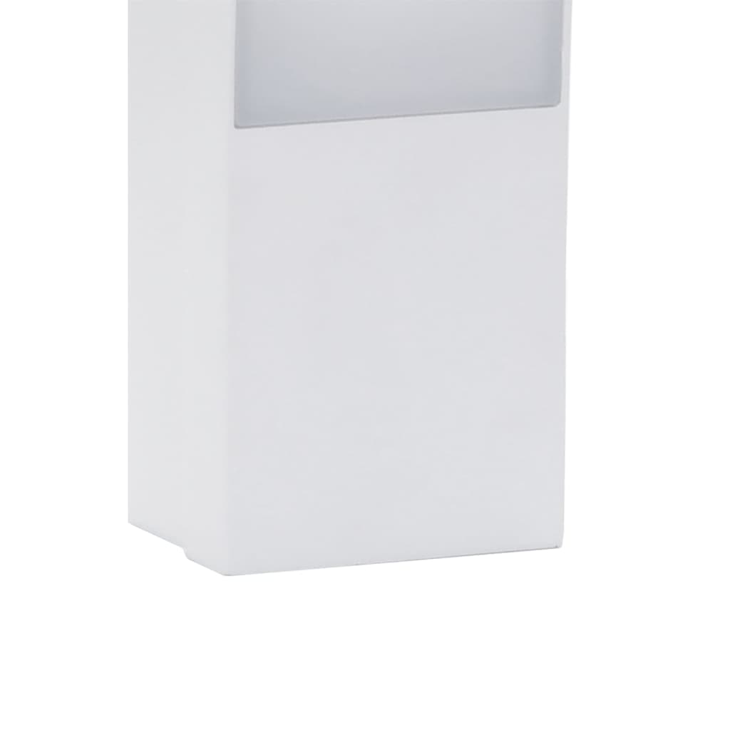 LED outdoor wall light white die-cast aluminum