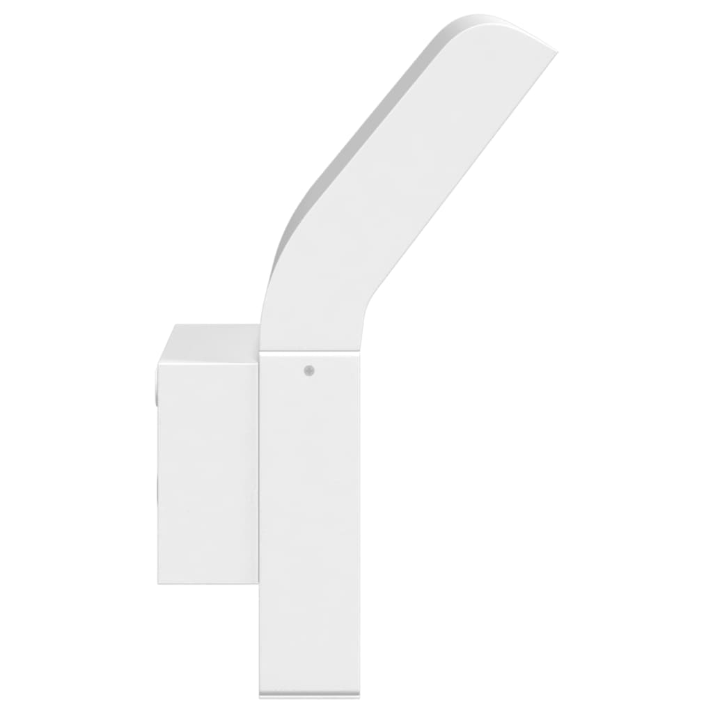 LED outdoor wall light white die-cast aluminum