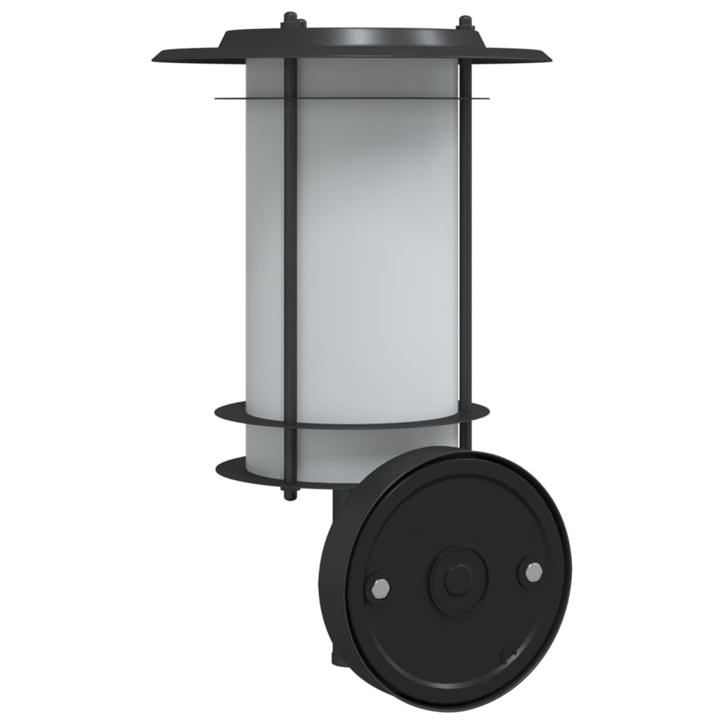 Outdoor Wall Lights 2 pcs. Black Stainless Steel