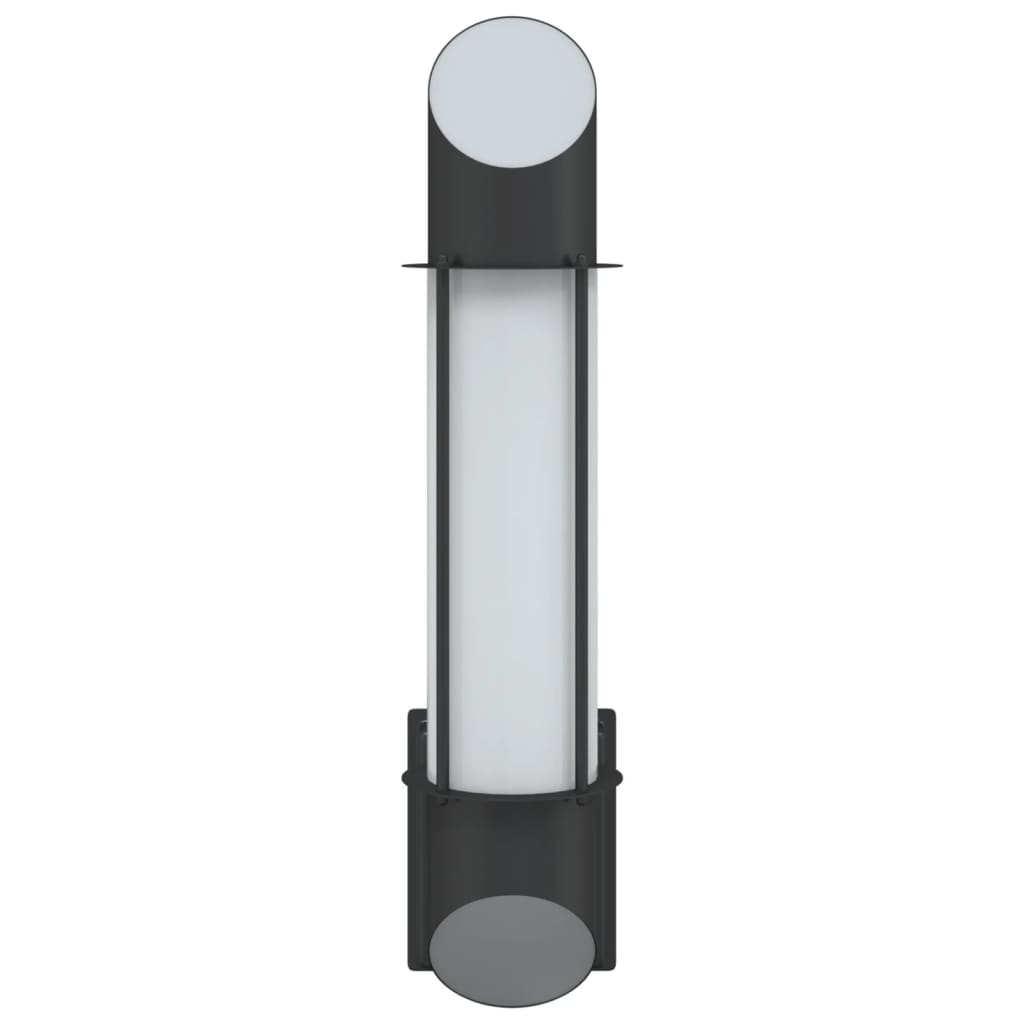 Outdoor Wall Light Black Stainless Steel