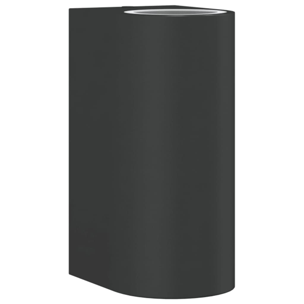 Outdoor Wall Light Black Die-Cast Aluminum