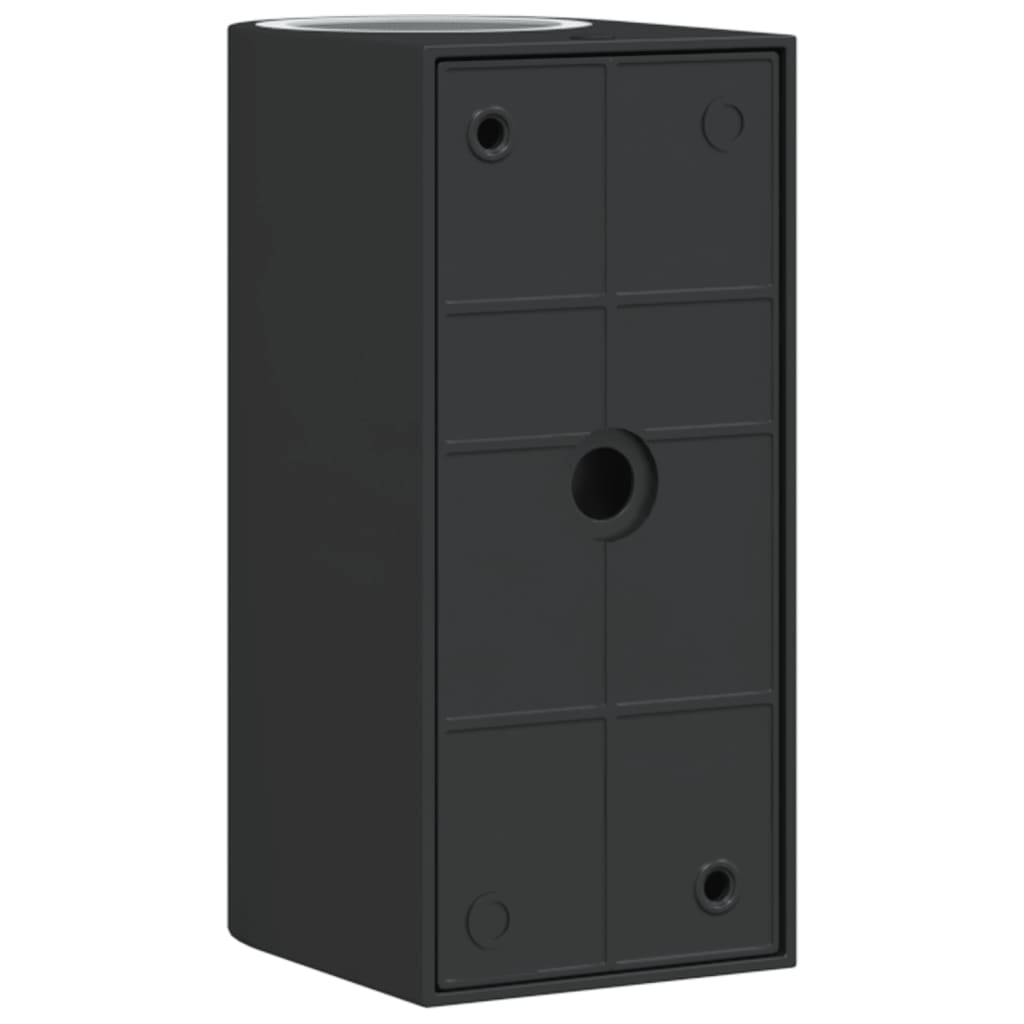 Outdoor Wall Light Black Die-Cast Aluminum