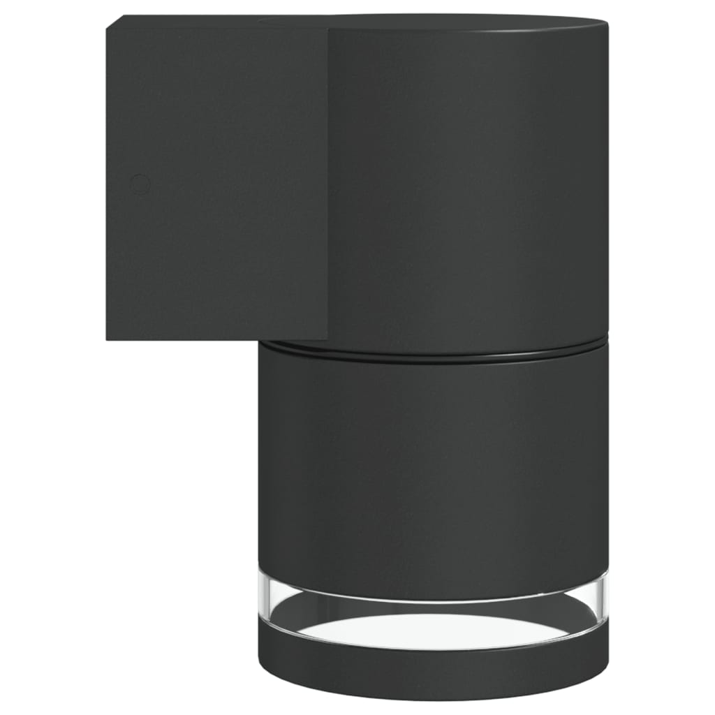 Outdoor Wall Light Black Die-Cast Aluminum