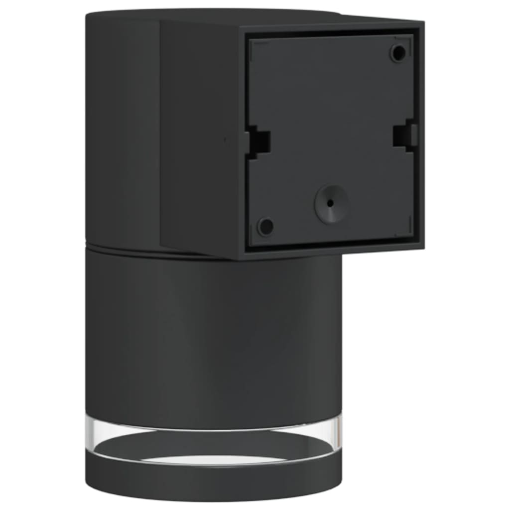 Outdoor Wall Light Black Die-Cast Aluminum