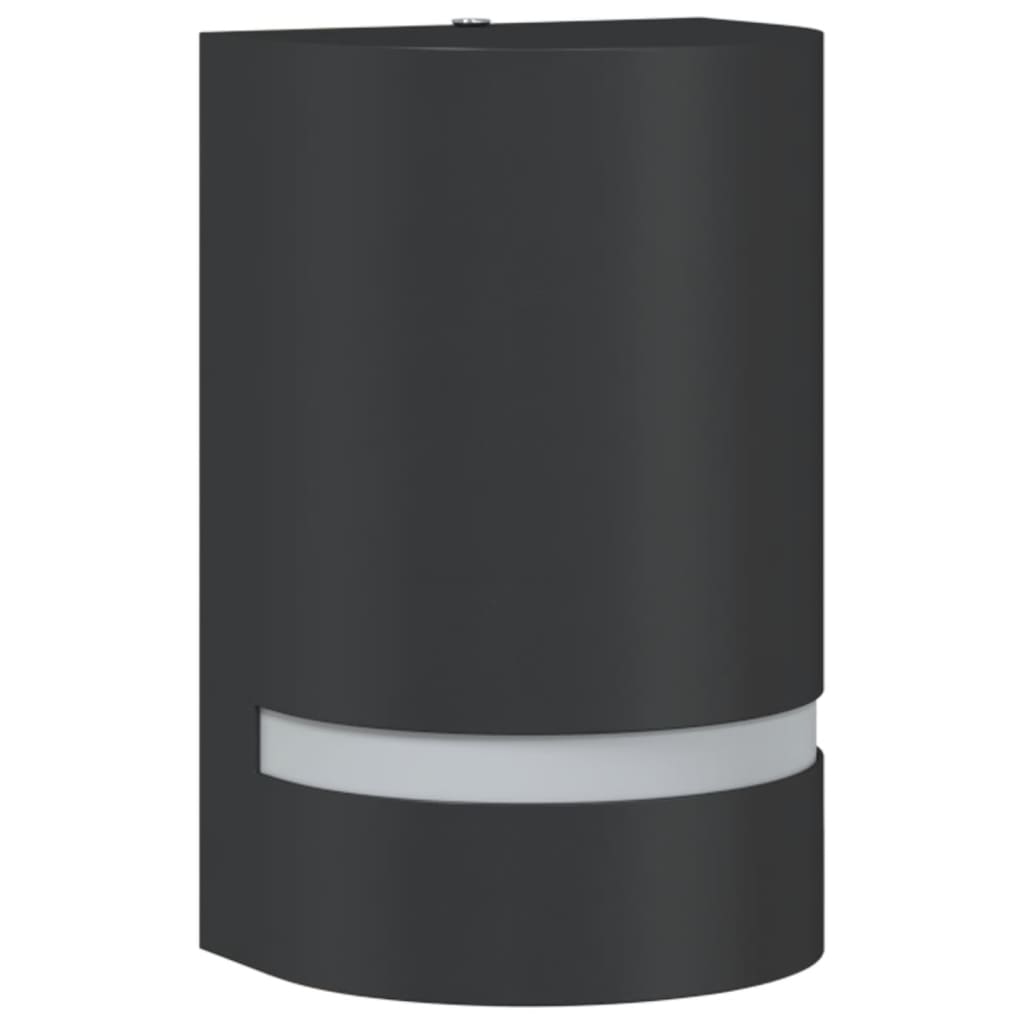 Outdoor Wall Light Black Die-Cast Aluminum