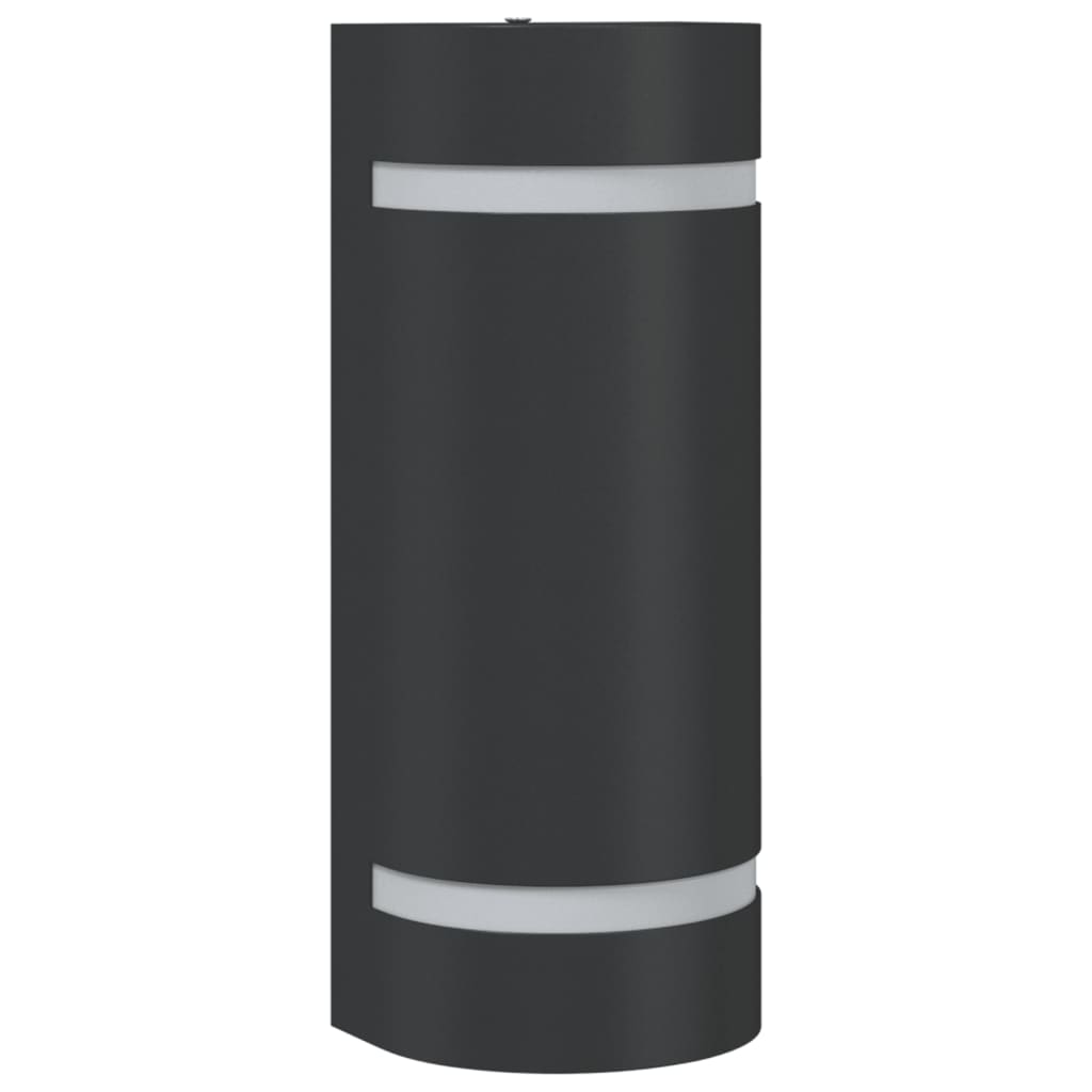 Outdoor Wall Light Black Die-Cast Aluminum