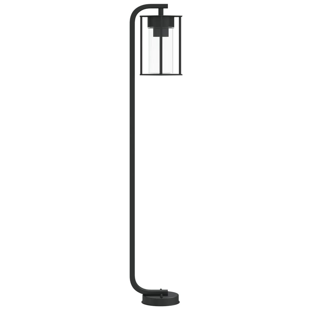 Path Lights 3 pcs. Black 100 cm Stainless Steel