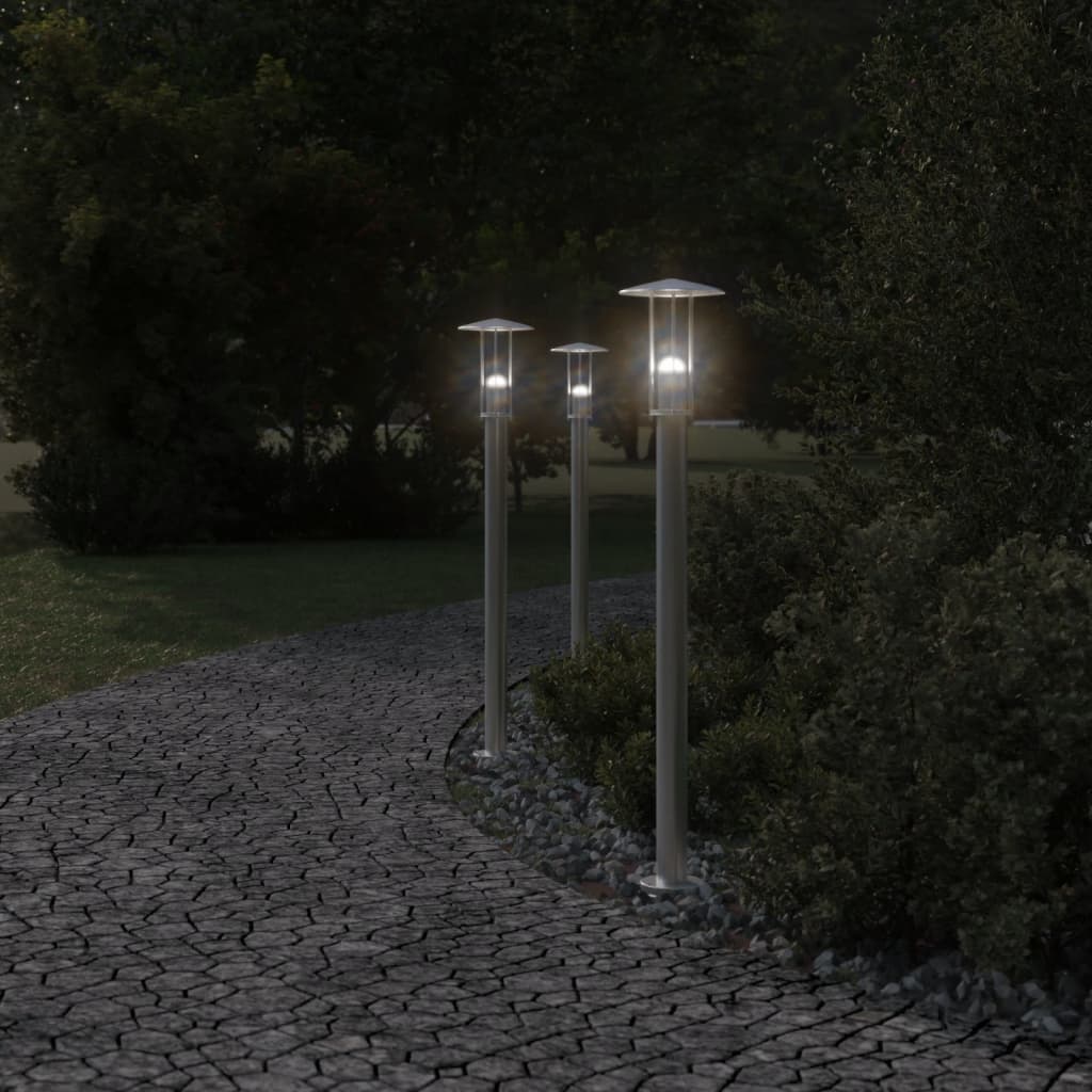 Path Light Silver 100 cm Stainless Steel