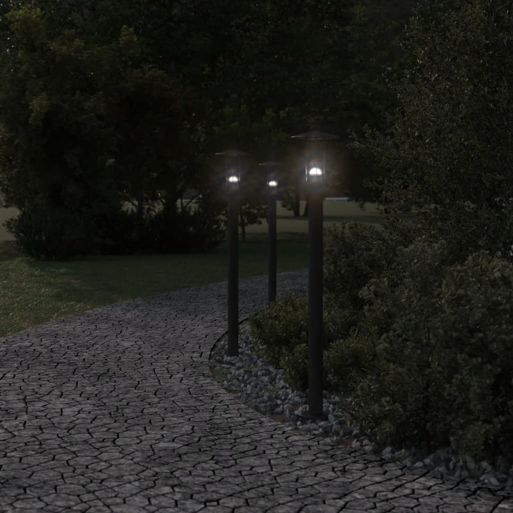 Path Light Black 100 cm Stainless Steel