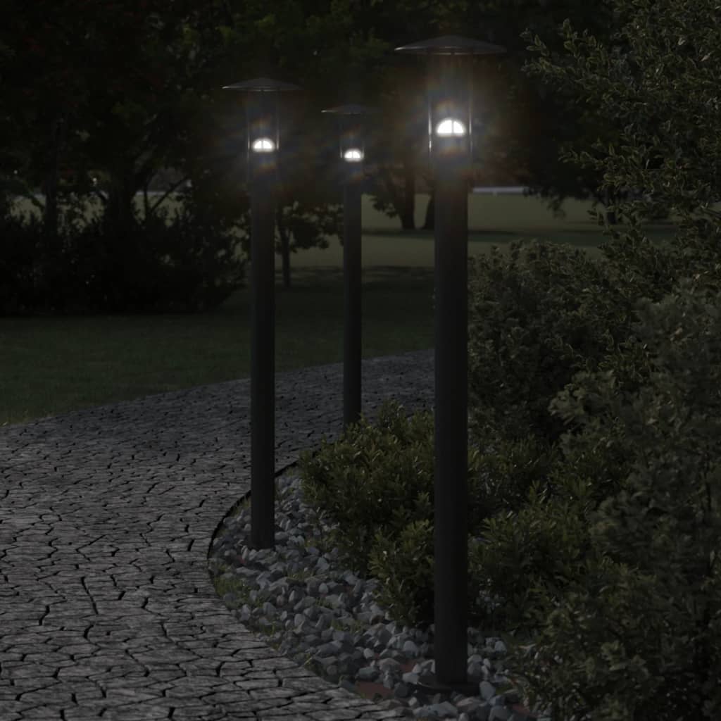 Path Light Black 100 cm Stainless Steel