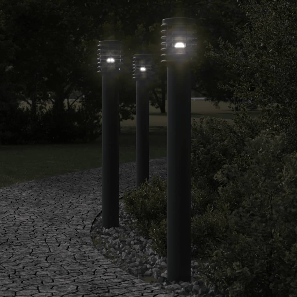 Path Light Black 110 cm Stainless Steel