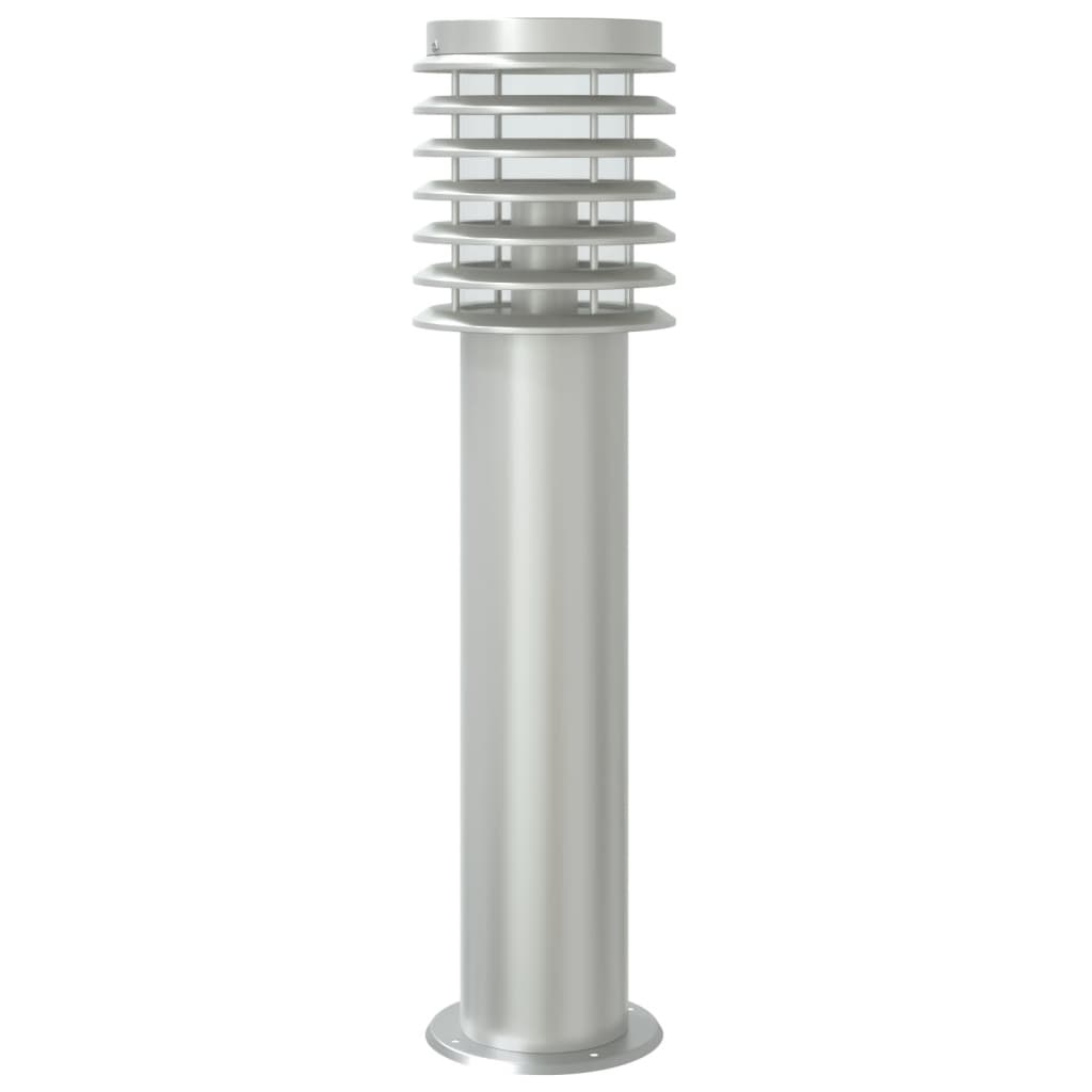 Path light with motion detector silver 60 cm stainless steel