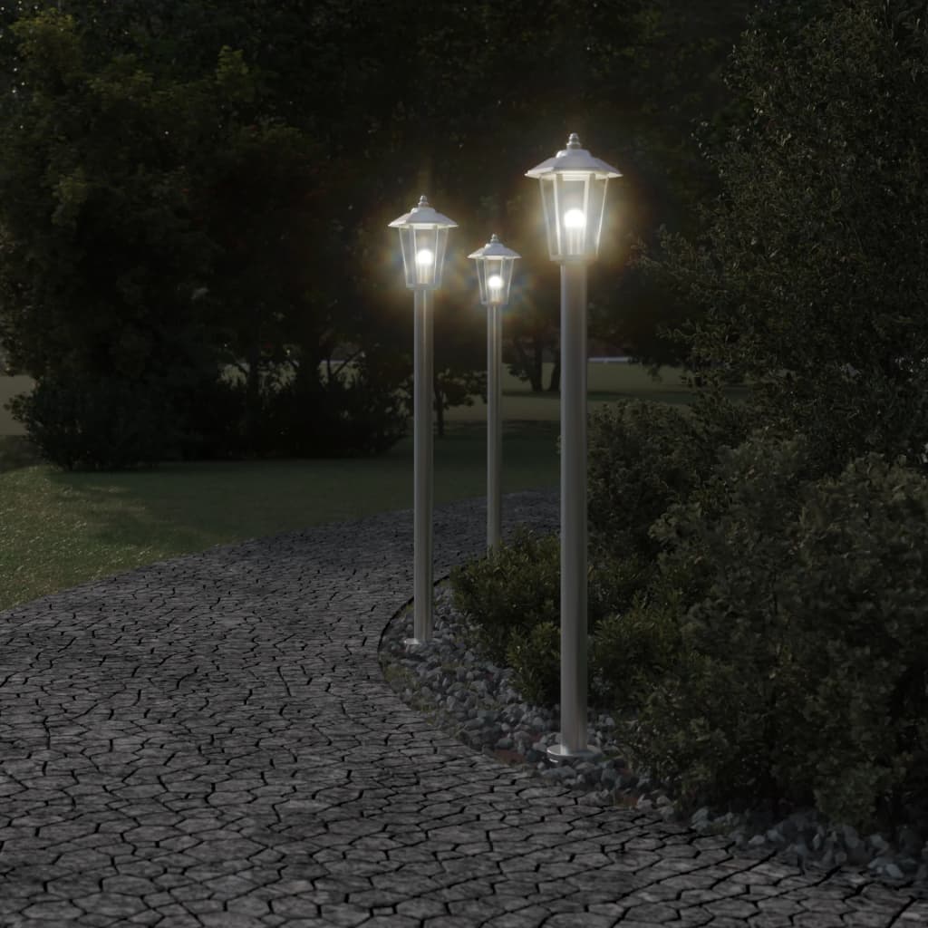 Path Light Silver 120 cm Stainless Steel