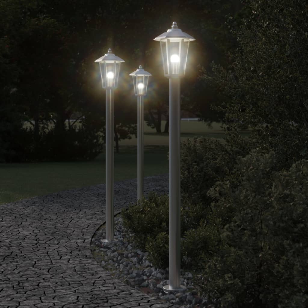 Path Light Silver 120 cm Stainless Steel