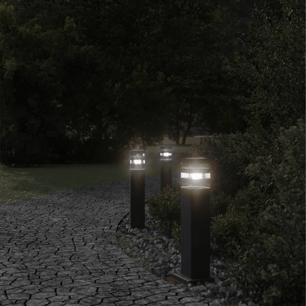 Path Light Black 50 cm Aluminum