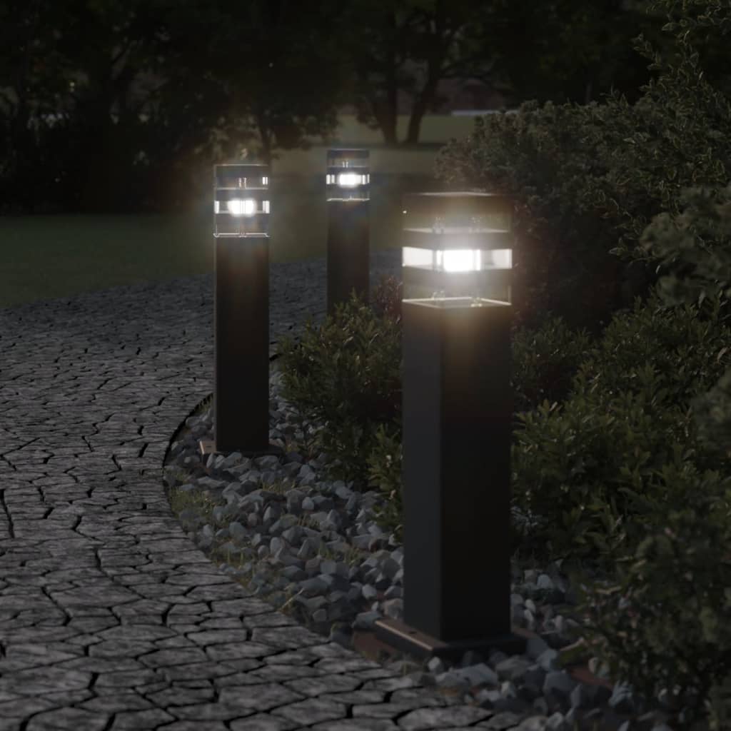 Path Light Black 50 cm Aluminum