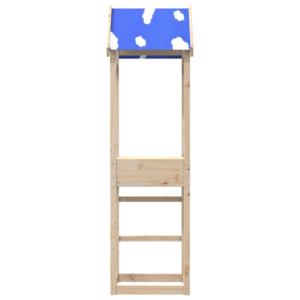 Play tower 52.5x46.5x195 cm solid pine wood