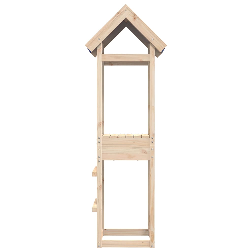 Play tower 52.5x46.5x195 cm solid pine wood