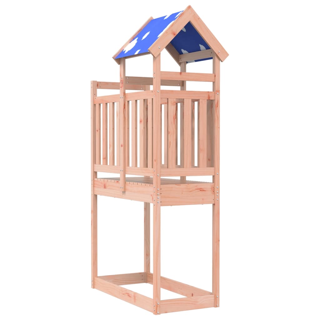 Spielturm 110,5x52,5x215 cm Massivholz Douglasie