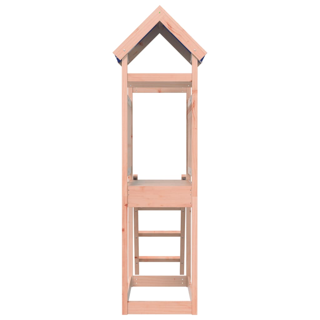 Play tower with ladder 110.5x52.5x215 cm solid wood Douglas fir