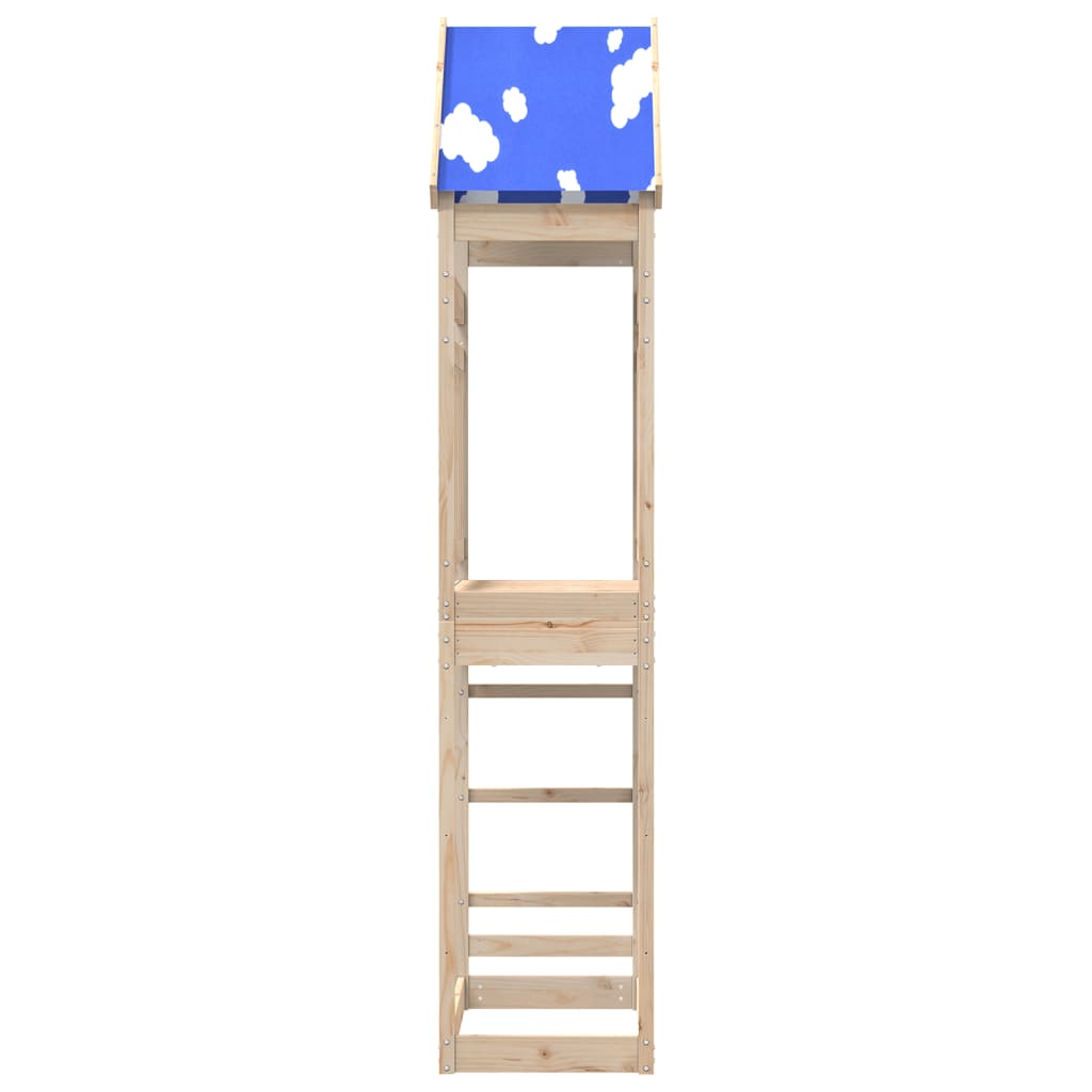 Play tower 85x52.5x265 cm solid pine wood