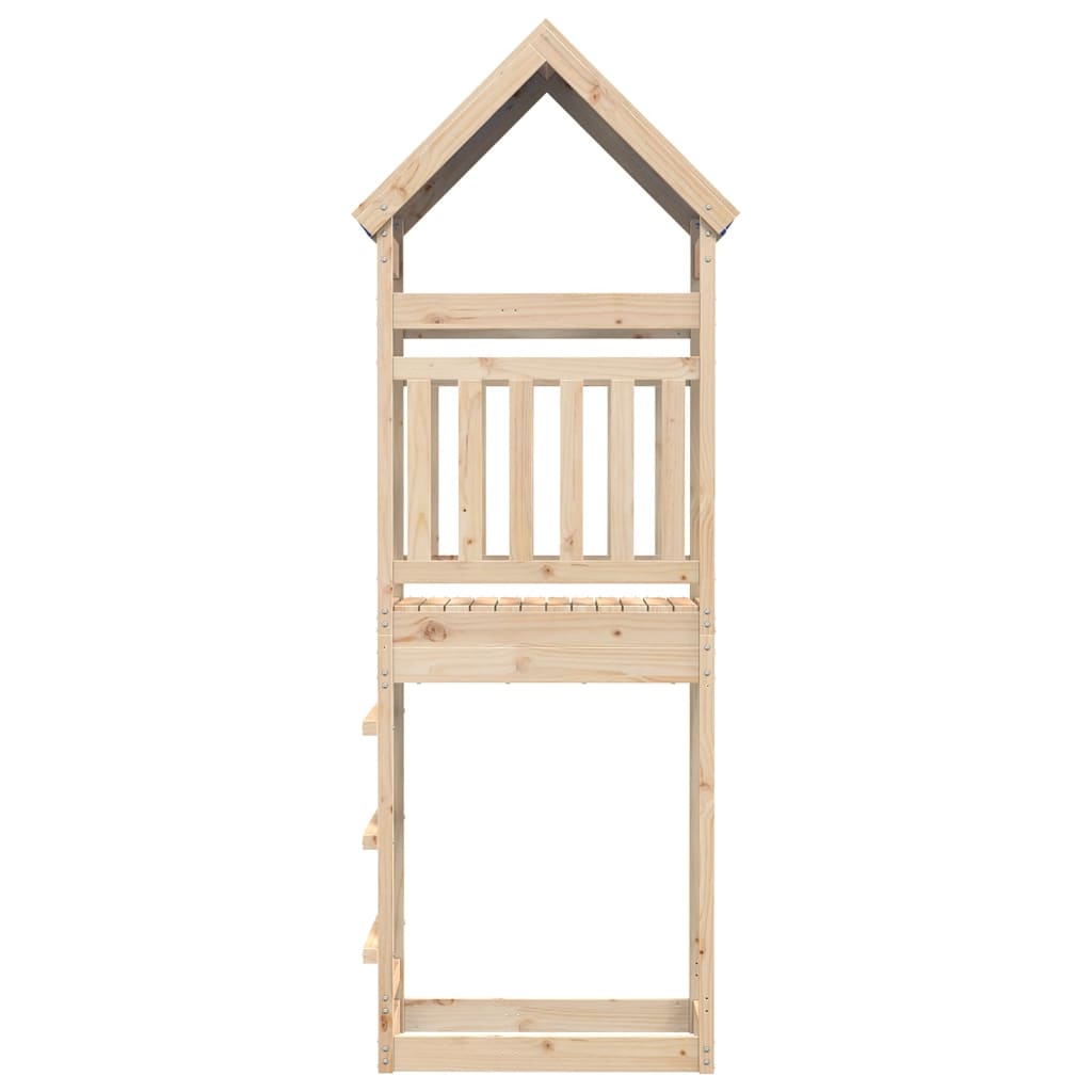 Play tower 85x52.5x265 cm solid pine wood