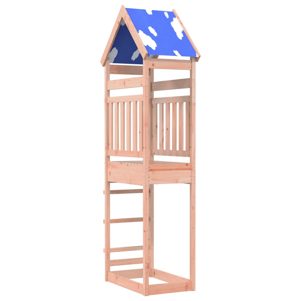 Spielturm 85x52,5x265 cm Massivholz Douglasie