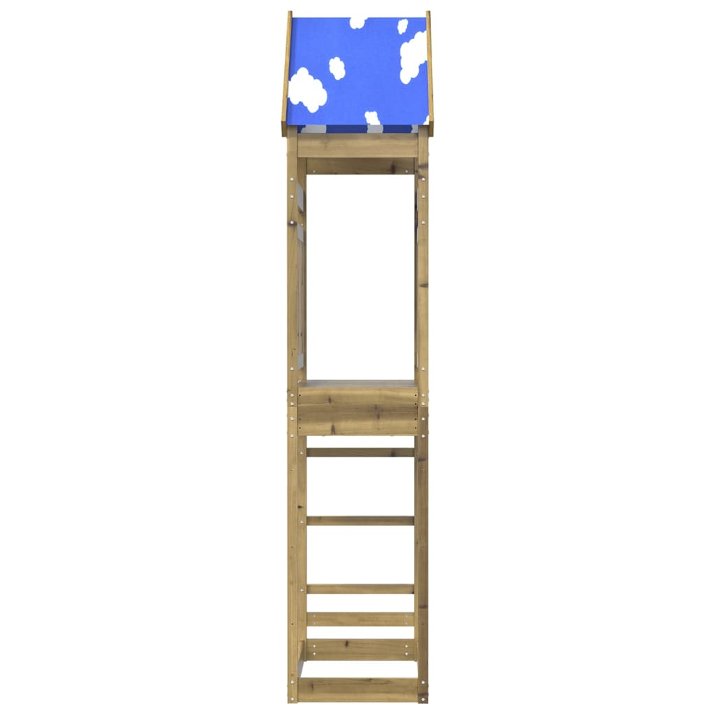 Play tower 85x52.5x265 cm pinewood impregnated