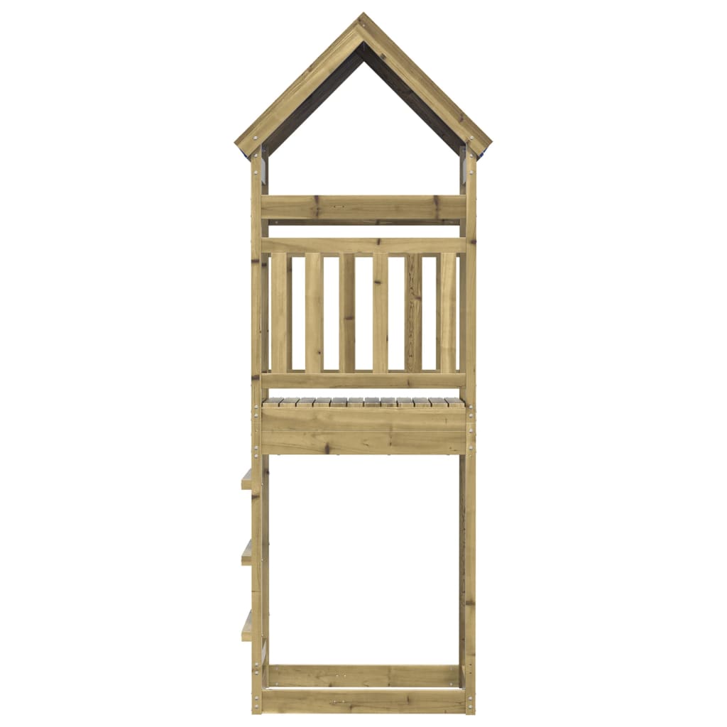 Play tower 85x52.5x265 cm pinewood impregnated