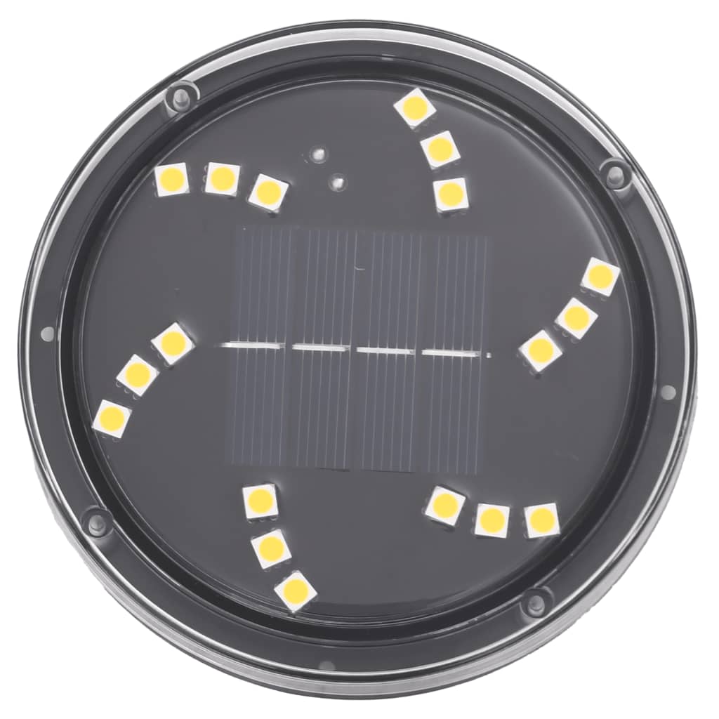 Solar-Bodenleuchten mit Erdspieß 4 Stk. Warmweiß