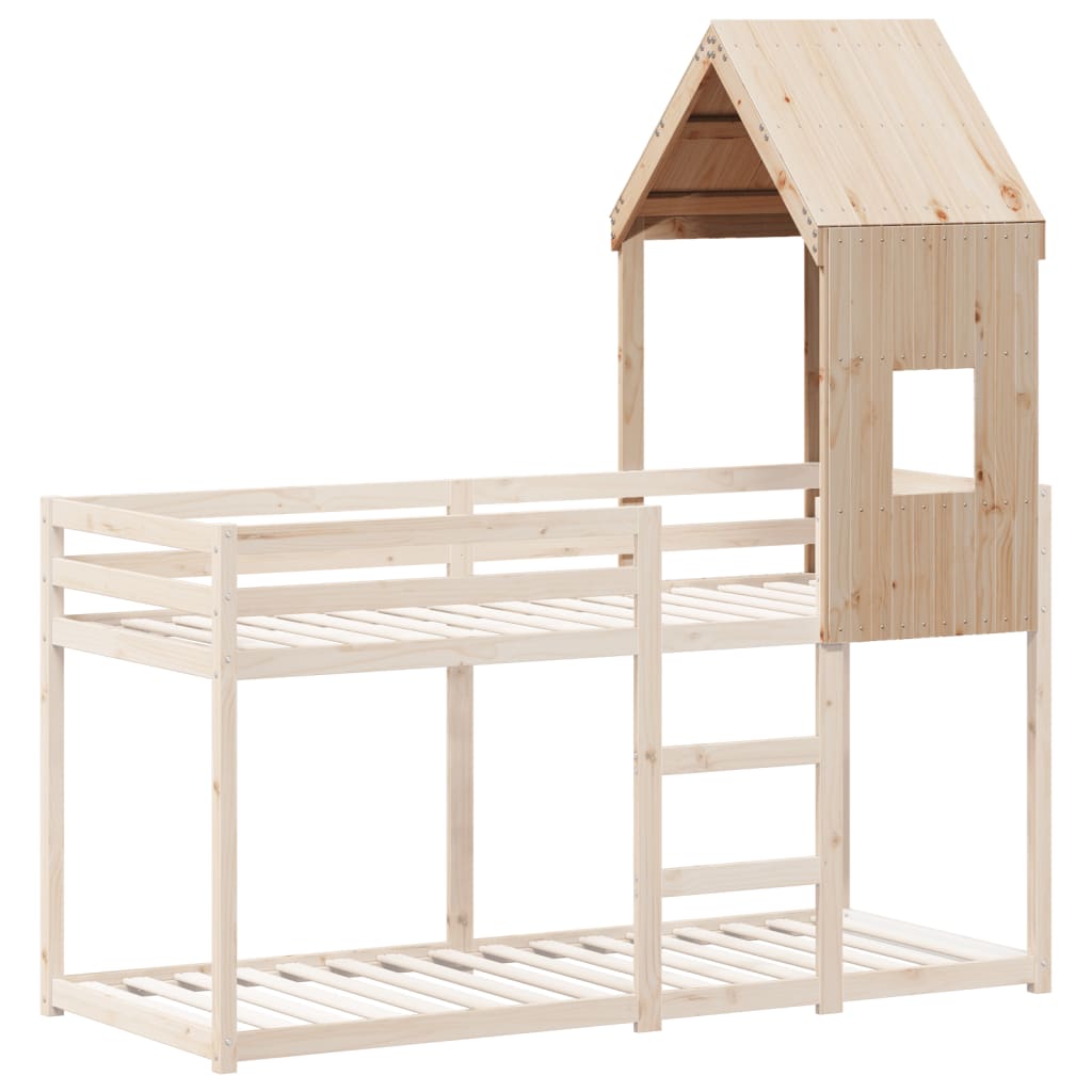 Roof for children's bed 60x89x134,5 cm solid pine wood