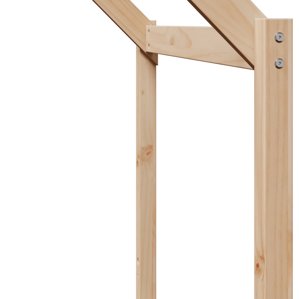 Roof for children's bed 213x85,5x144,5 cm solid pine wood