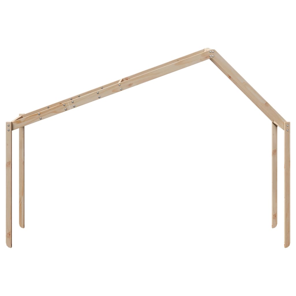 Roof for children's bed 203x95.5x142 cm solid pine wood