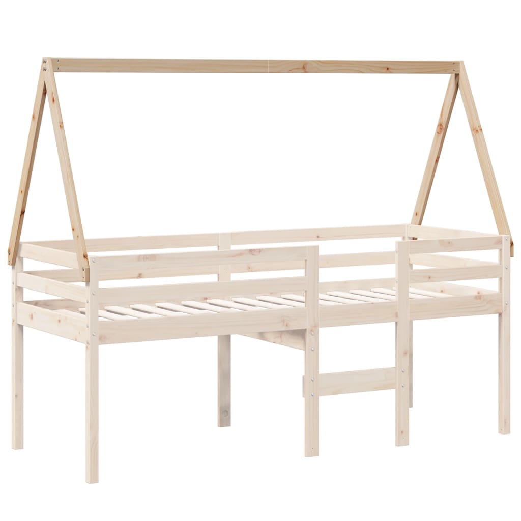 Roof for children's bed 209x95.5x88 cm solid pine wood