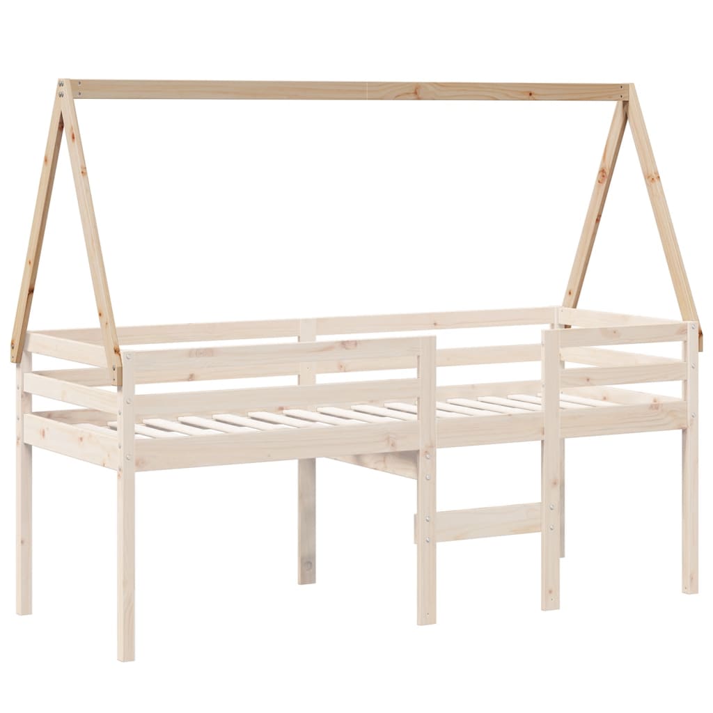 Roof for children's bed 199x95.5x88 cm solid pine wood