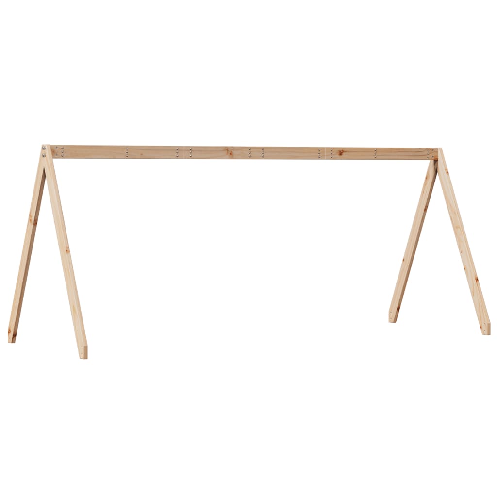 Roof for children's bed 199x80.5x88 cm solid pine wood