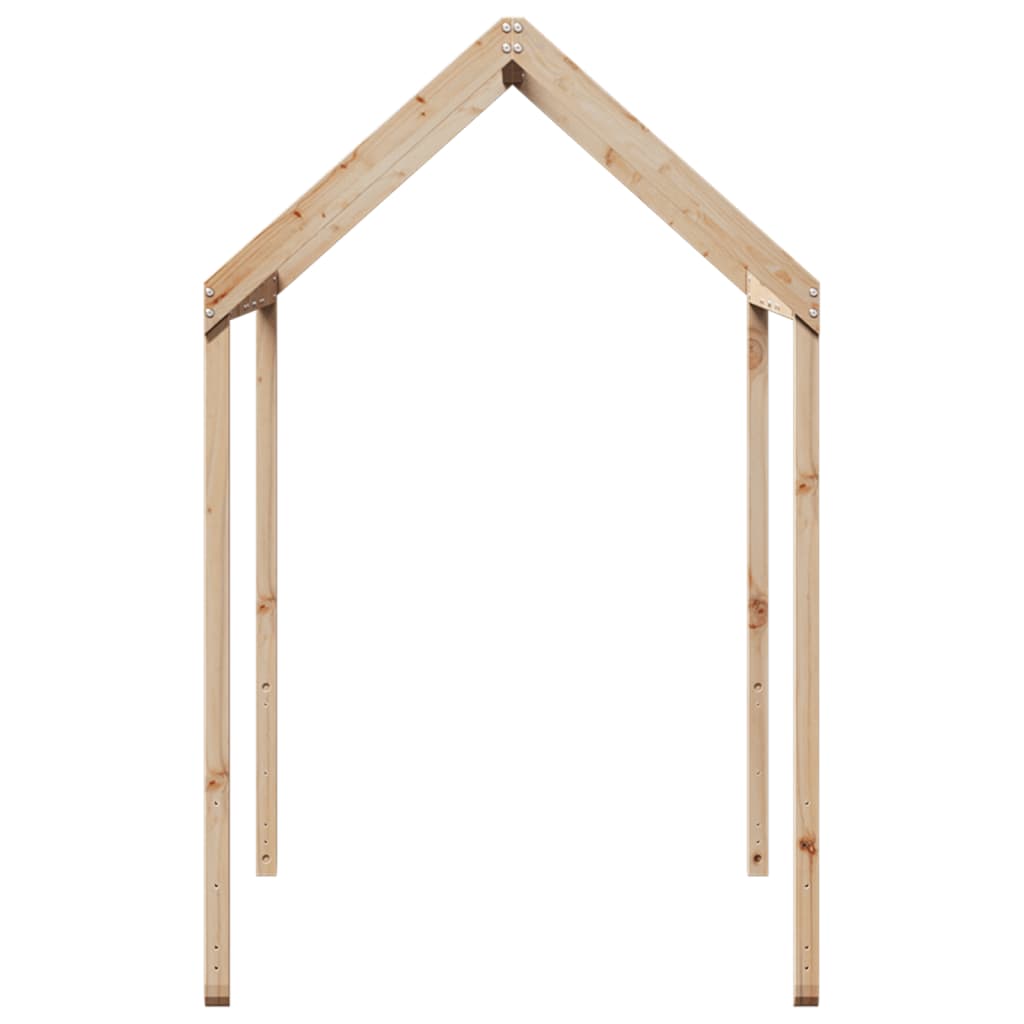 Roof for children's bed 207x95.5x159 cm solid pine wood