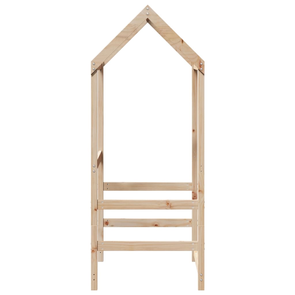 Roof for children's bed 108x70x176.5 cm solid pine wood