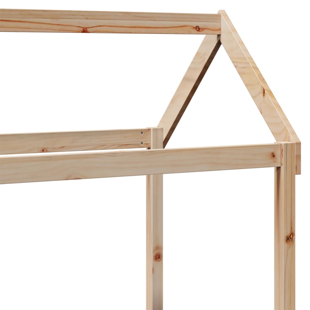 Roof for children's bed 108x70x176.5 cm solid pine wood