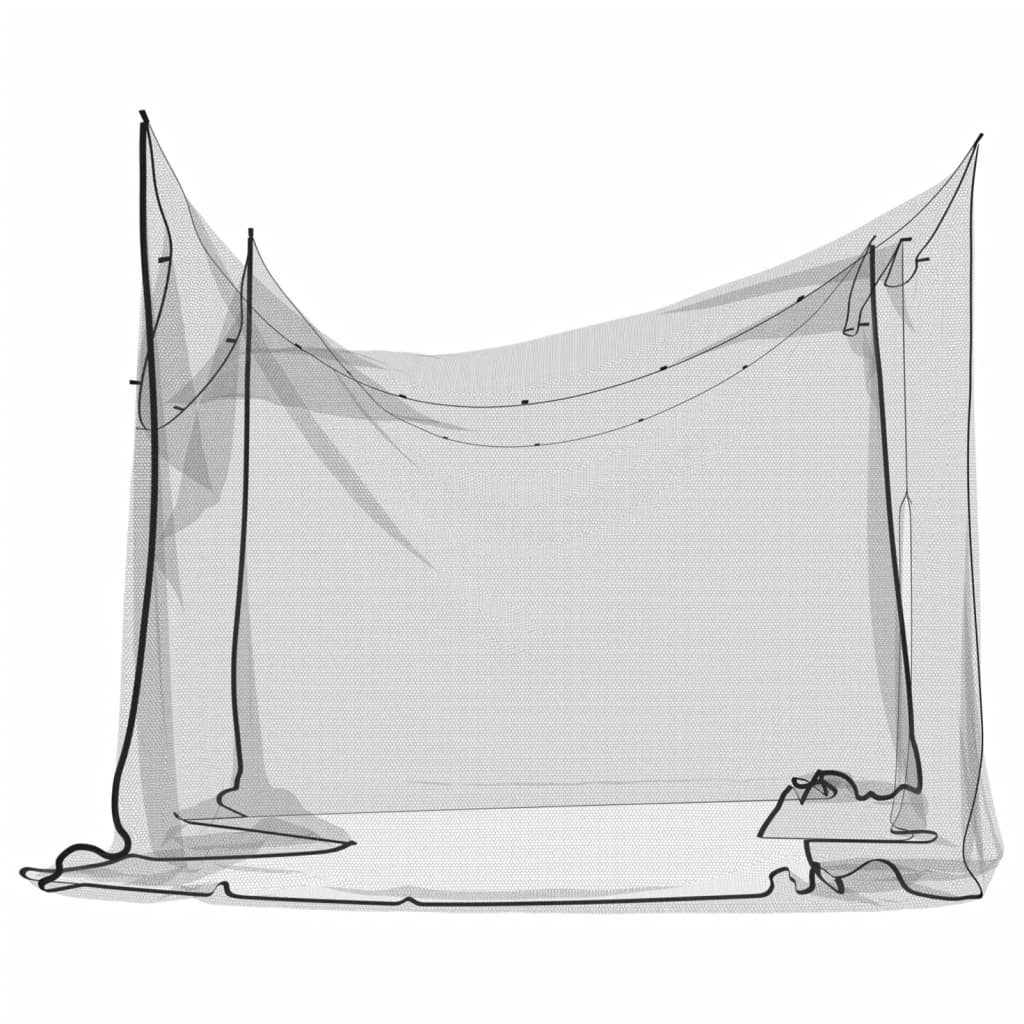 Moskitonetz Indoor Outdoor 156 Mesh Schwarz 300x300x200 cm