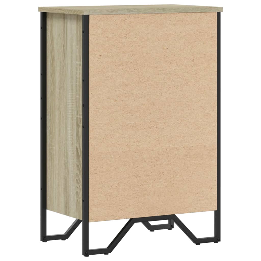 Bookshelf Sonoma Oak 50x31x74.5 cm Wood Material