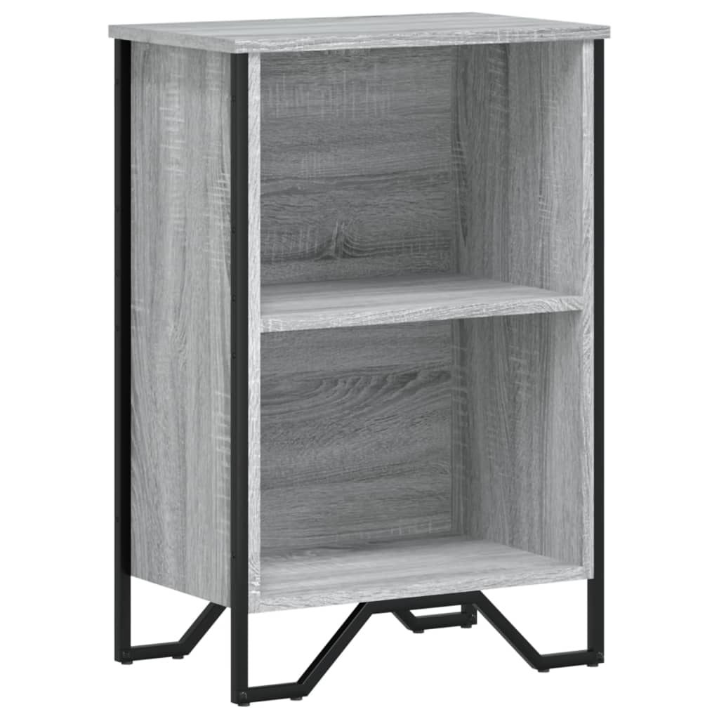 Bücherregal Grau Sonoma 50x31x74,5 cm Holzwerkstoff