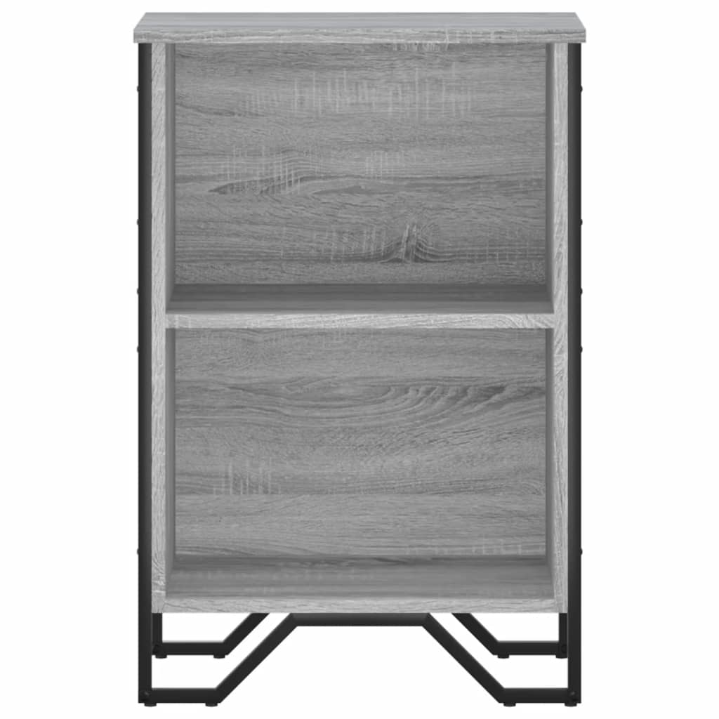 Bücherregal Grau Sonoma 50x31x74,5 cm Holzwerkstoff