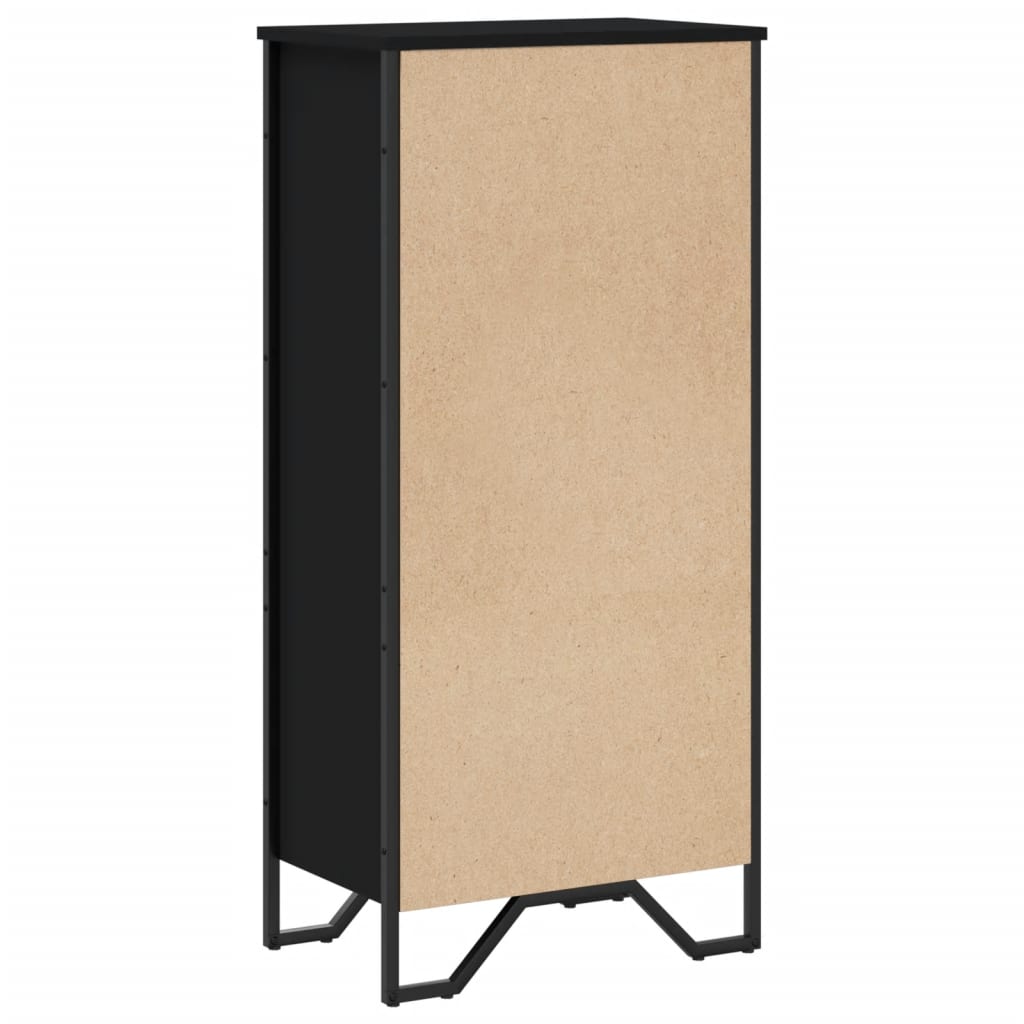 Bookshelf Black 50x31x106 cm Wood Material