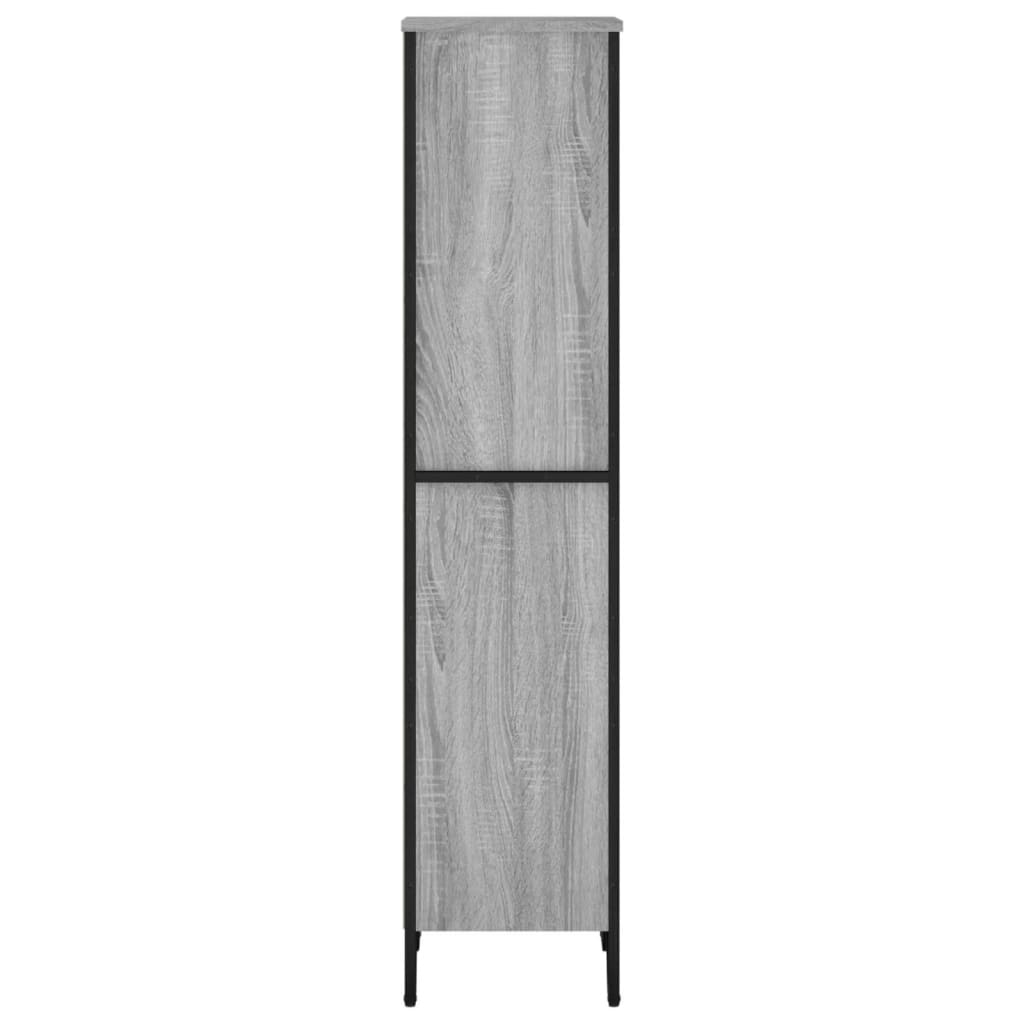 Bookshelf Gray Sonoma 50x31x137.5 cm Wood Material