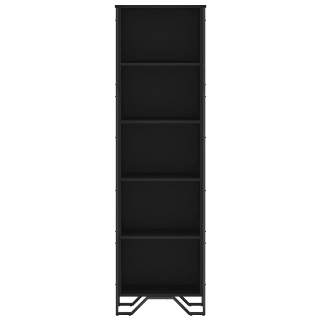 Bookshelf Black 50x31x169 cm Wood Material