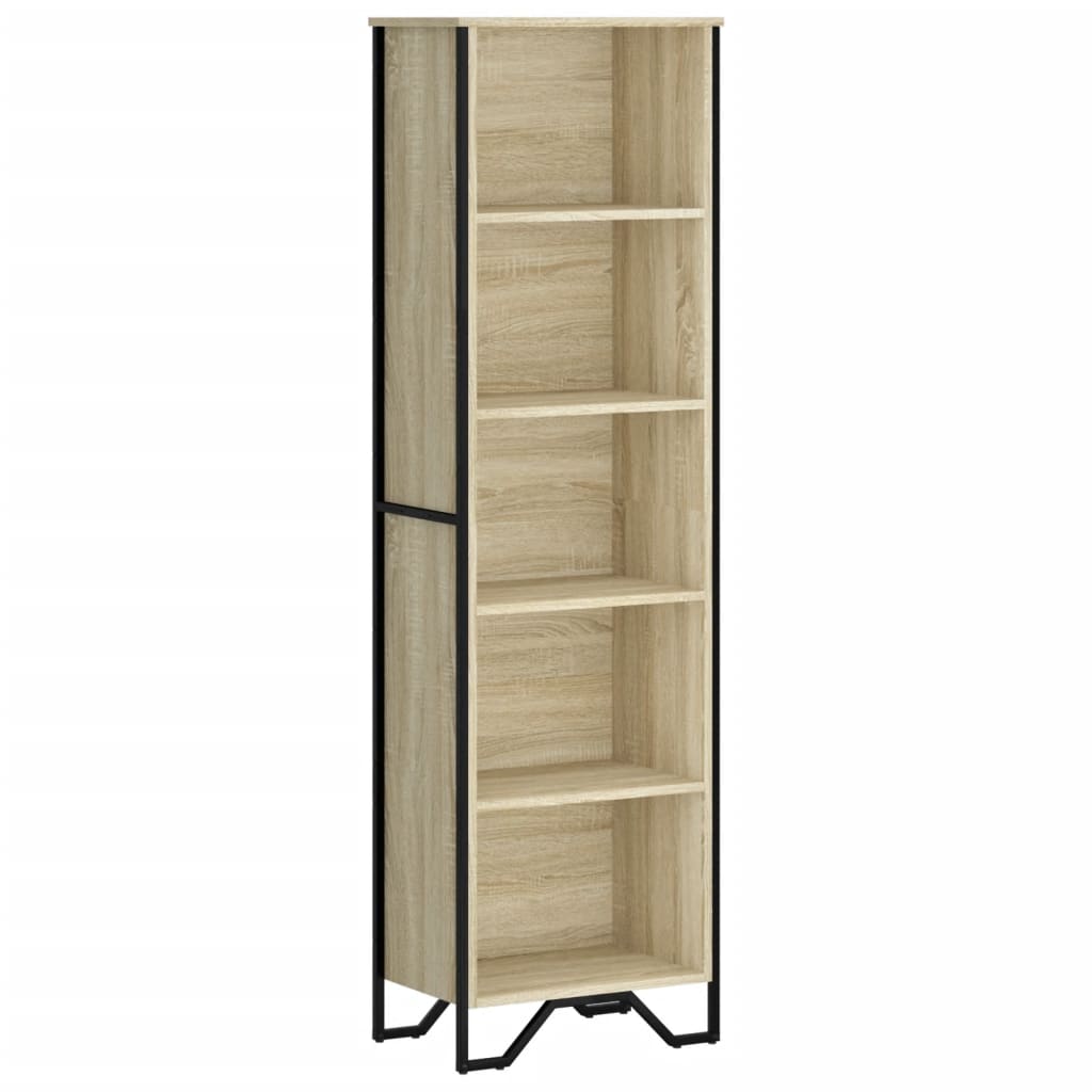 Bookshelf Sonoma Oak 50x31x169 cm Wood Material