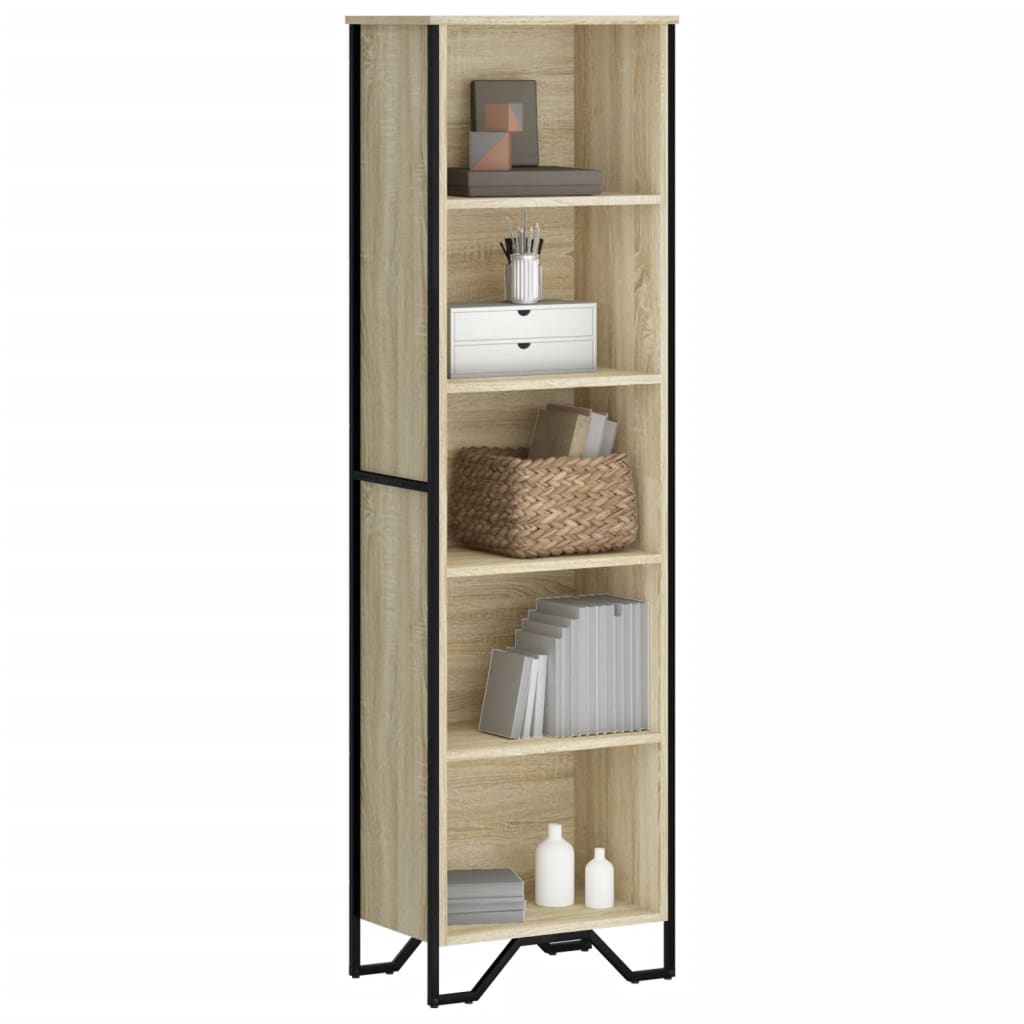 Bookshelf Sonoma Oak 50x31x169 cm Wood Material