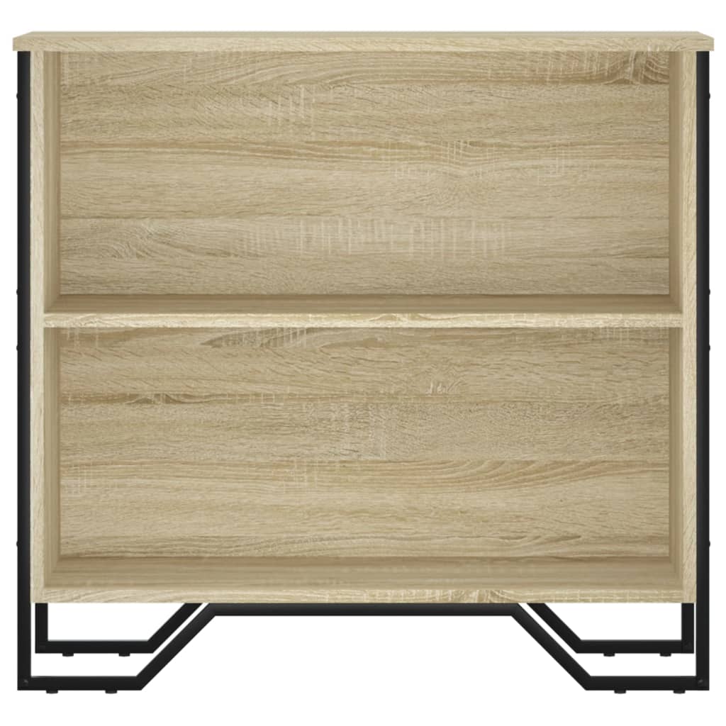 Bookshelf Sonoma Oak 80x31x74.5 cm Wood Material