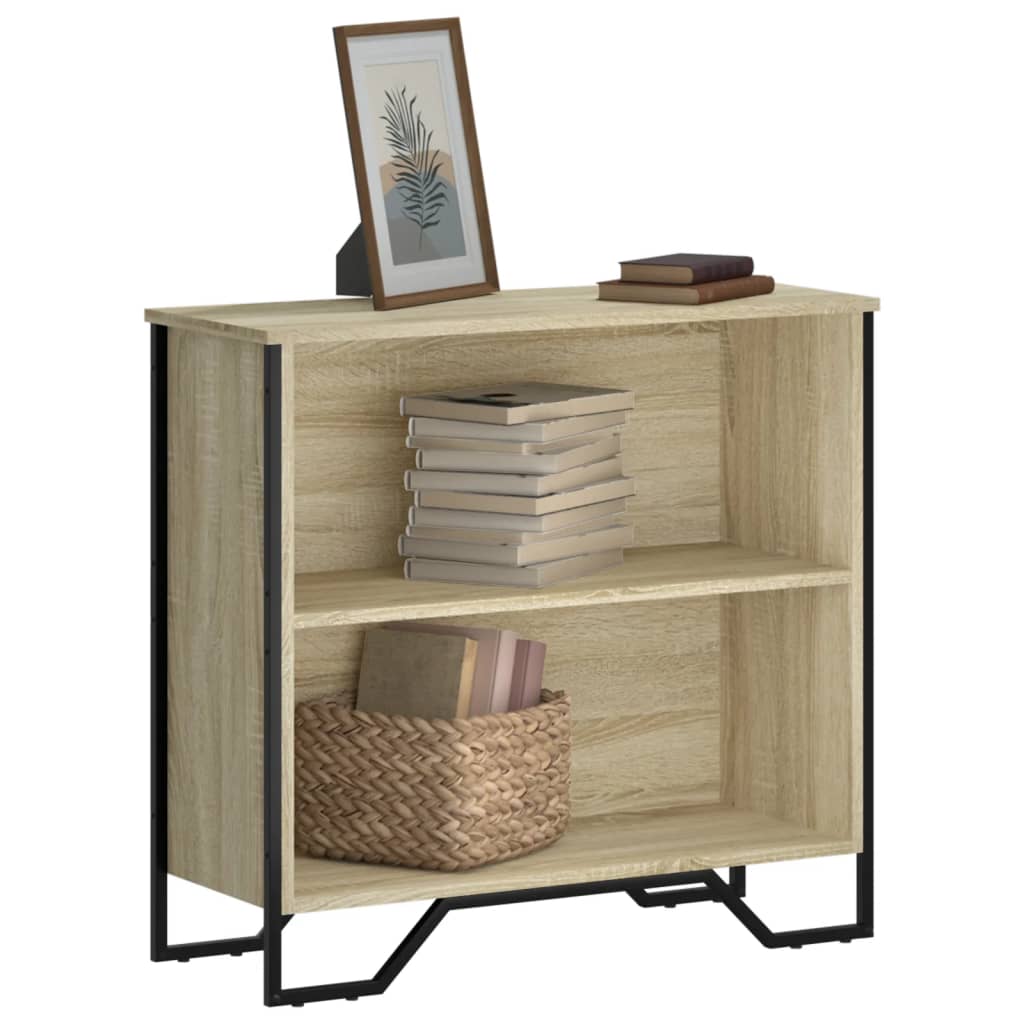 Bookshelf Sonoma Oak 80x31x74.5 cm Wood Material